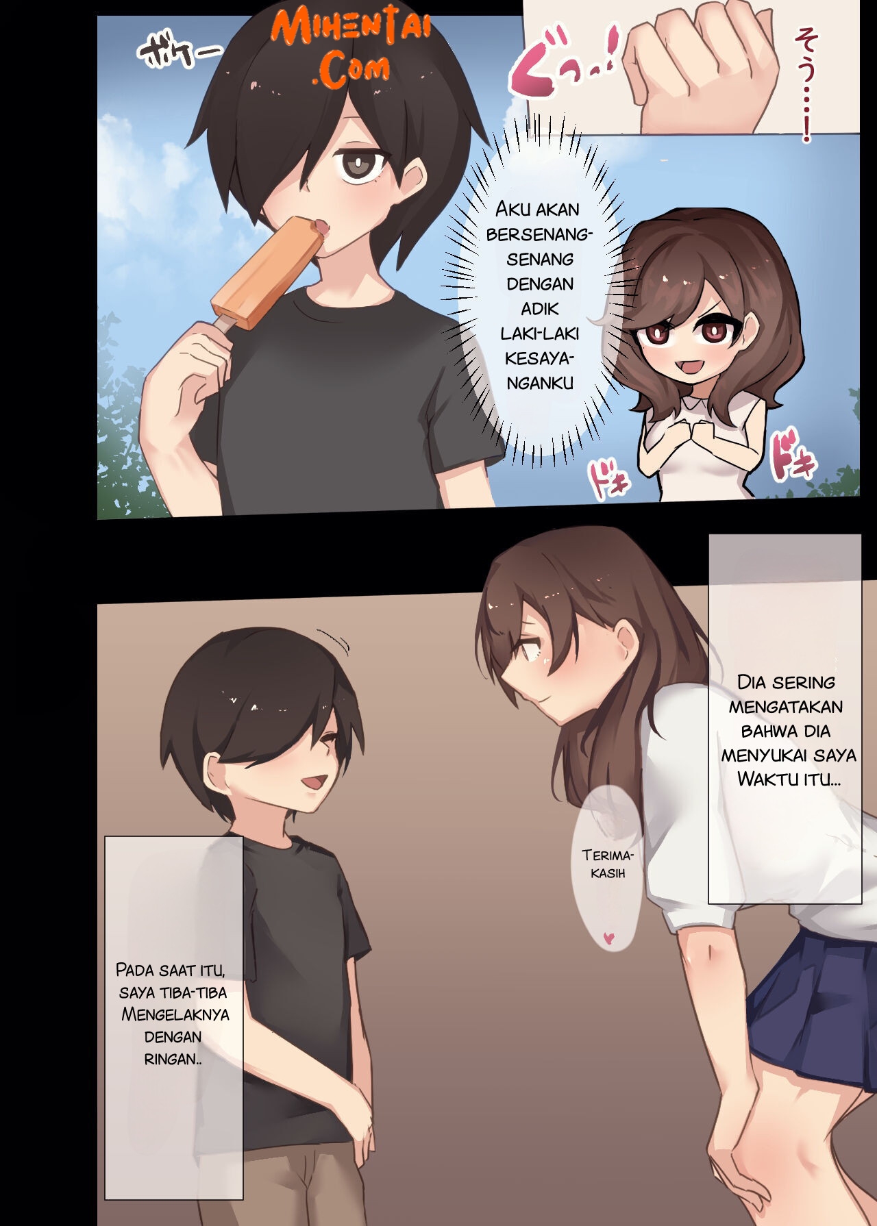Komik Hentai Manga Seiyoku o osae rarenai ane ni toshishita otōto ga teisō o ubawa reru hanashi